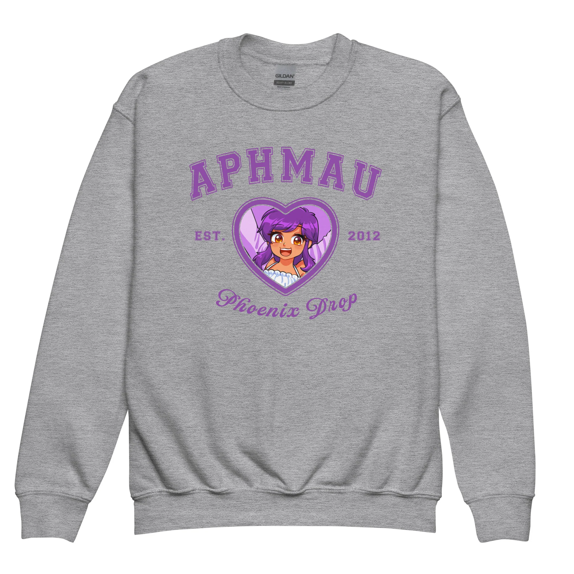 Aphmau Phoenix Drop Varsity Sweatshirt - Youth Sizes - Image 3