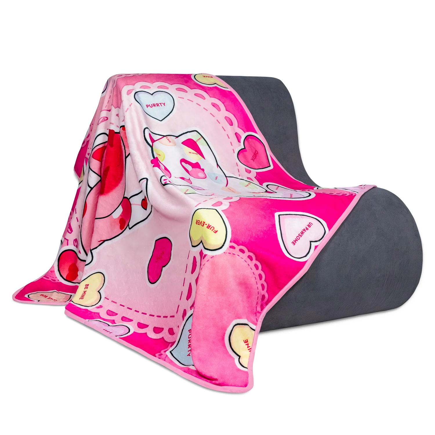 Love Letter Fleece Blanket - Image 4