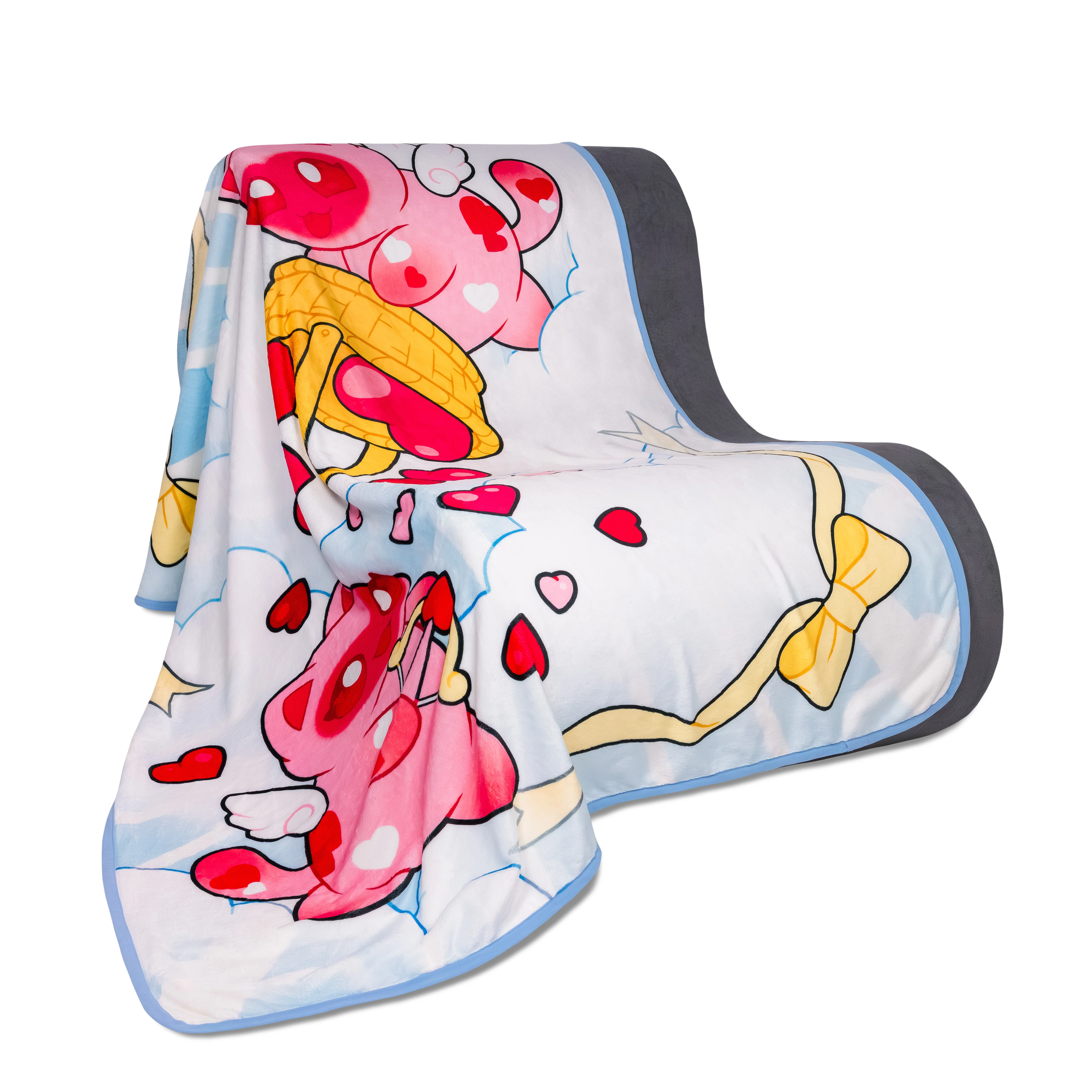 Cupid Cat Fleece Blanket - Image 4